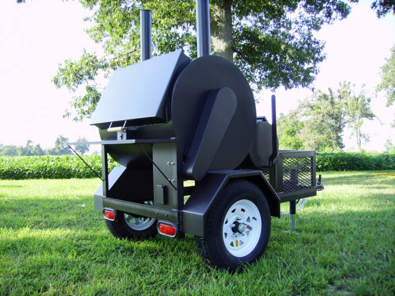 3′ ROTISSERIE SMOKER ON TRAILER Semo Smokers Sikeston, MO