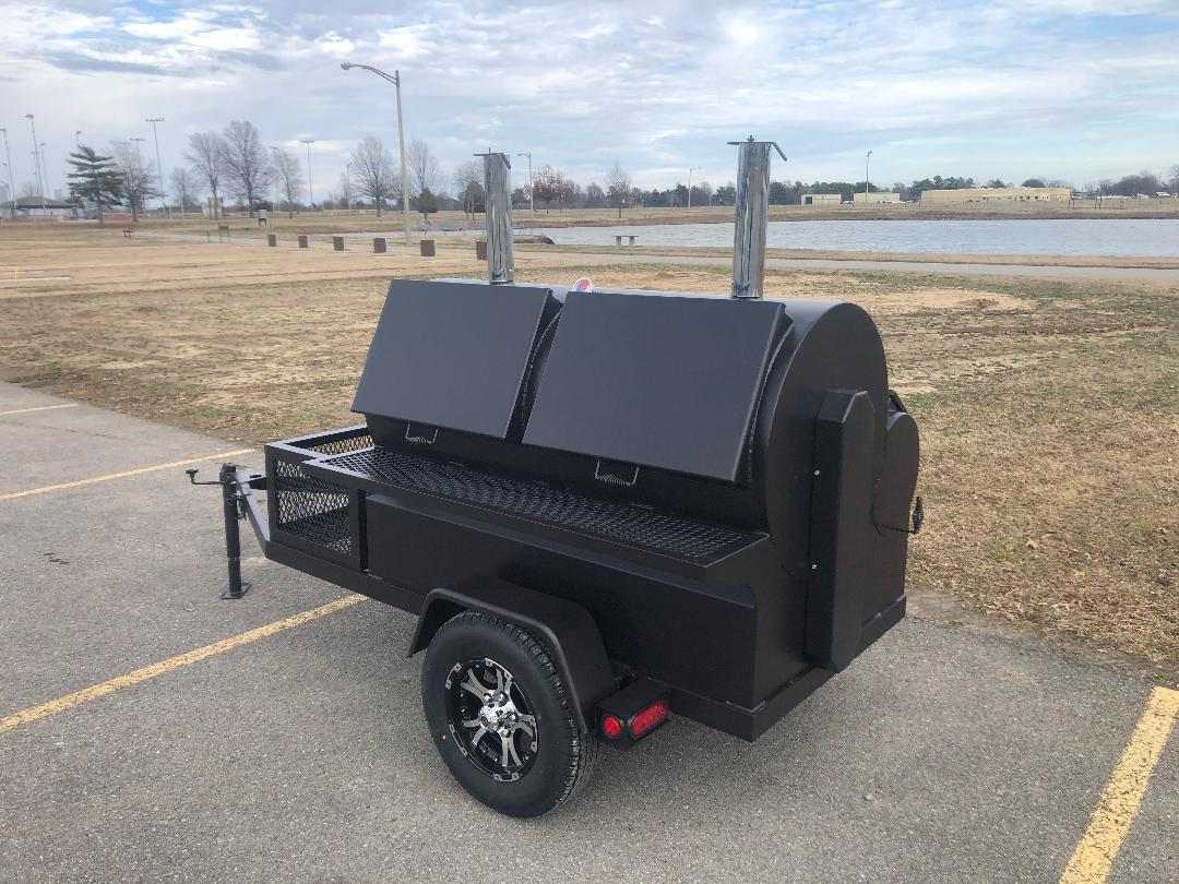 5′ Rotisserie Smoker On Trailer Semo Smokers Sikeston, MO